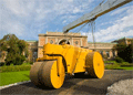 Chris Burden, The Flying Steamroller, 1996