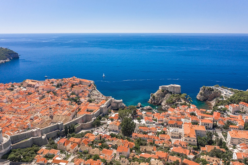 Dubrovnik in Kroatien