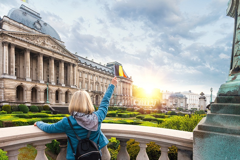 Als Tourist in Belgien