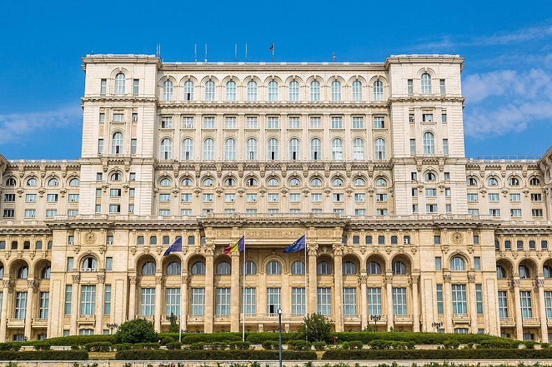 Bukarest: Besichtigung Parlamentspalast