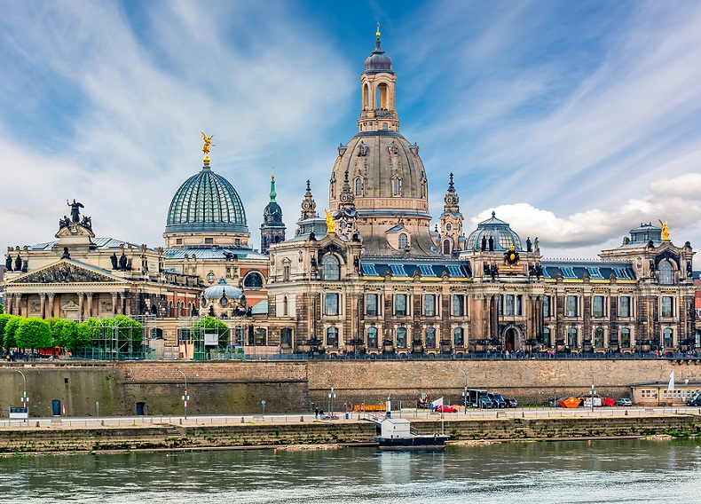 Dresden mit Frauenkirche