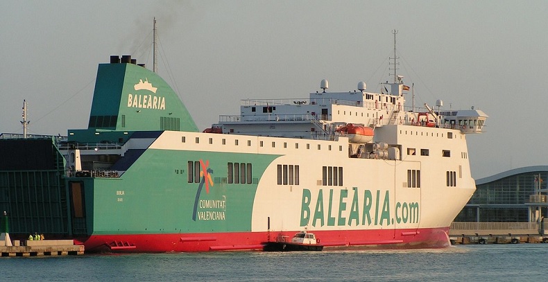 Mit der Fhre nach Mallorca 