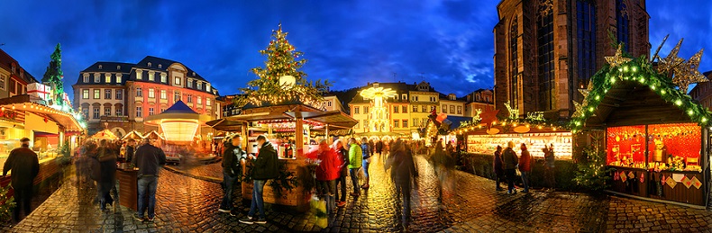 Nach Heidelberg zum Weihnachtsshopping