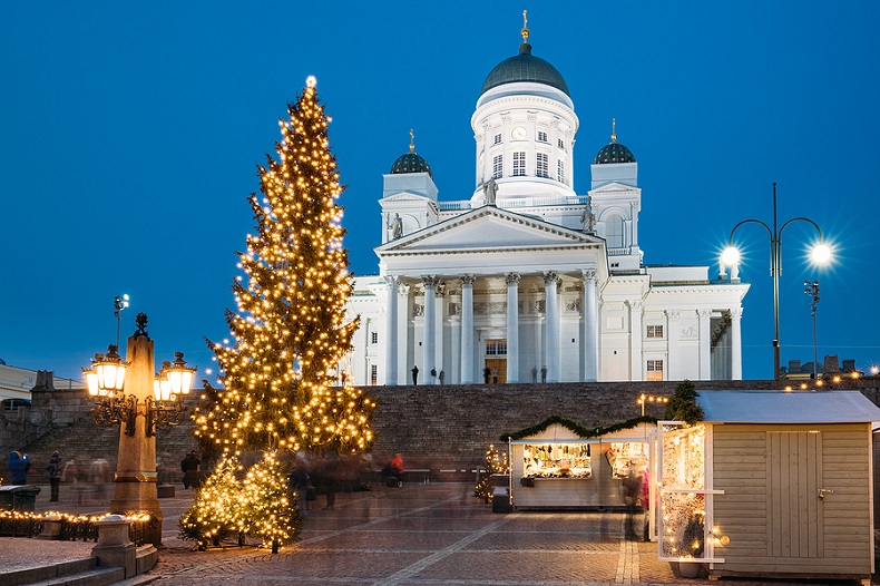 Nach Helsinki zum Weihnachtsshopping