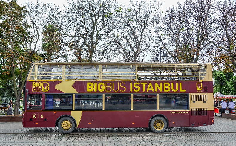 Hop-On Hop-Off Stadtrundfahrt durch Istanbul -Stockfoto-ID: 282813007 Copyright: Phuong D. Nguyen  - Bigstockphoto