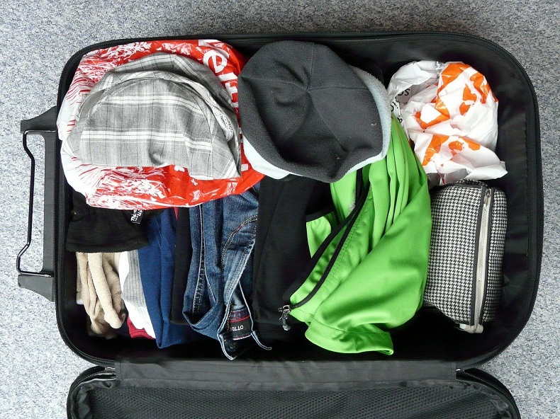 Koffer richtig packen