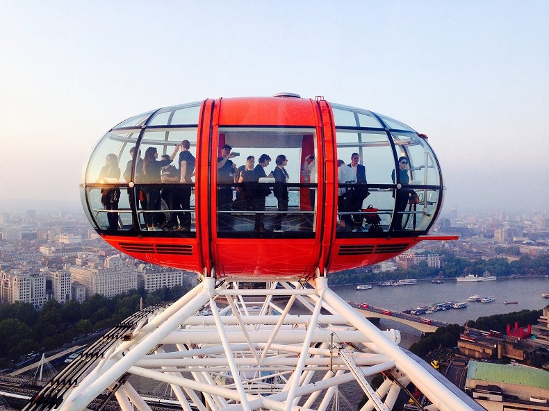 London Eye - Bild von andreaschitz auf Pixabay