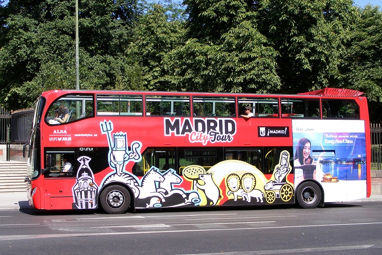Stadtrundfahrt Madrid im Hop-on Hop-off Bus