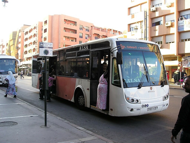 ffentliche Verkehrsmittel Marrakesch