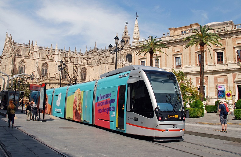 ffentliche Verkehrsmittel Sevilla