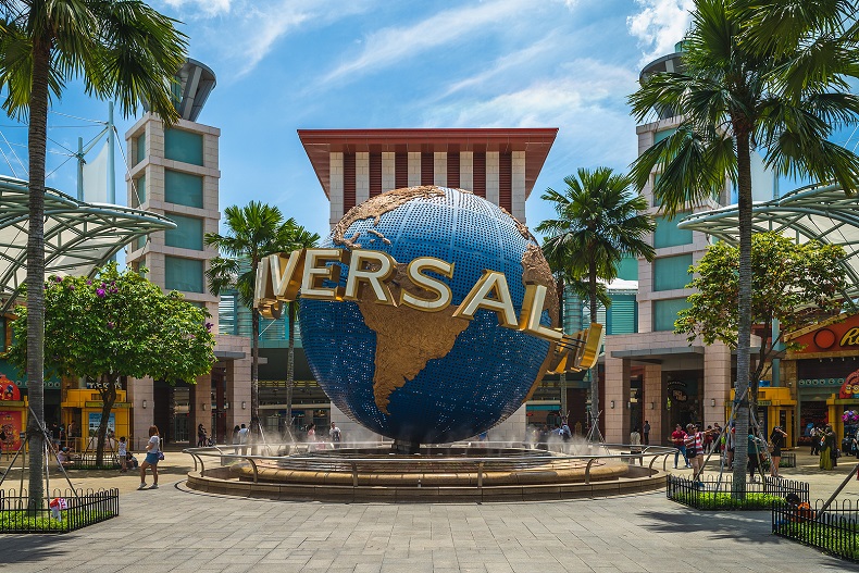 Universal Studios in Singapur Stockfoto-ID: 382954736 Copyright: Richie Chan