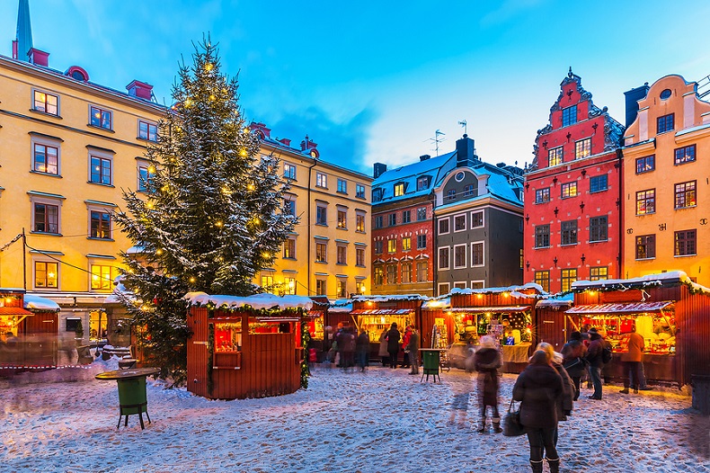 Nach Stockholm zum Weihnachtsshopping